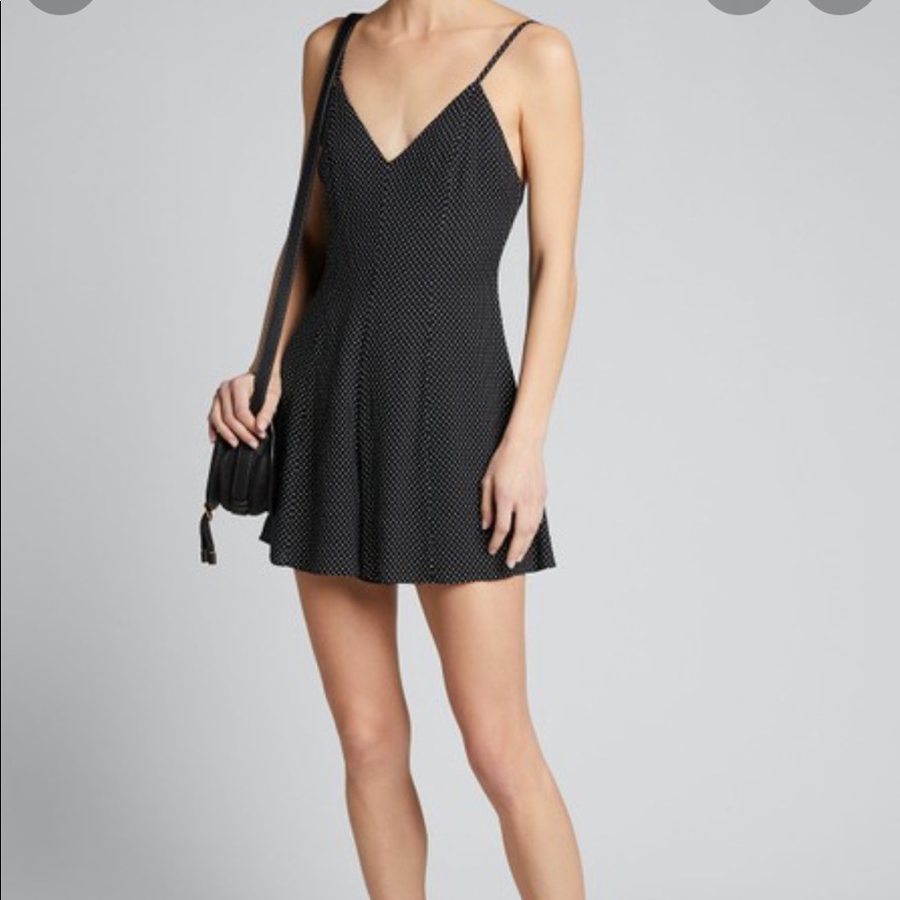 NWOT Alice + Olivia Polka Dot Romper